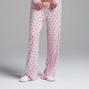 Skims gingerbread pajama pants
